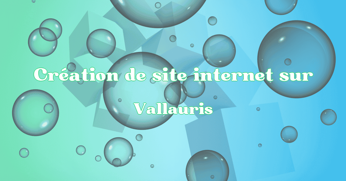 Création de site internet sur Vallauris - Création Site Référencement Prestige